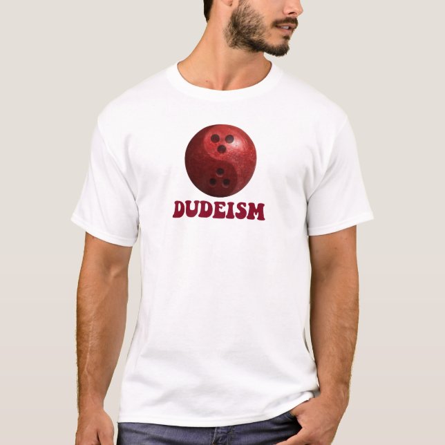 Camiseta de bolas de dudeísmo (Anverso)