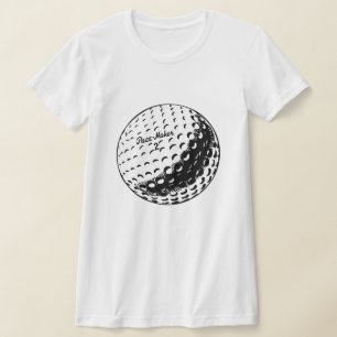 Camiseta de bolas de golf
