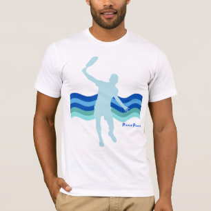 Camiseta de bolas de pollo para hombres por paz de