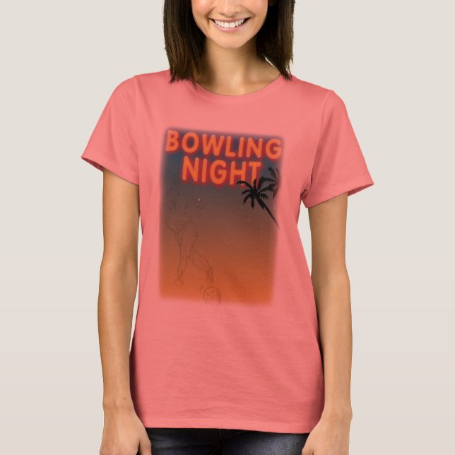 camiseta de boliche (Anverso)