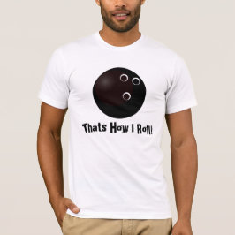 camiseta de boliche