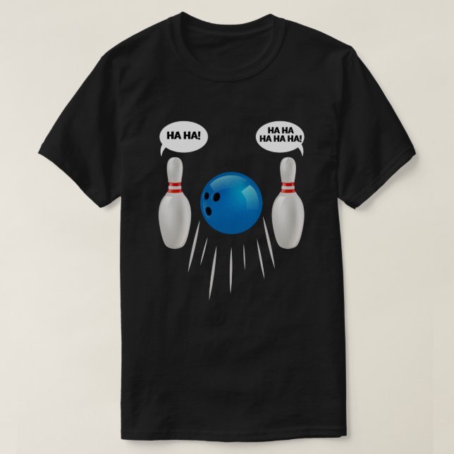 Camiseta De Boliche Graciosa - Regalo Para Bowlers (Diseño del anverso)