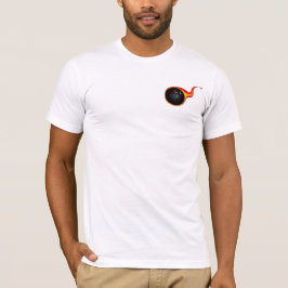 camiseta de boliche - logo