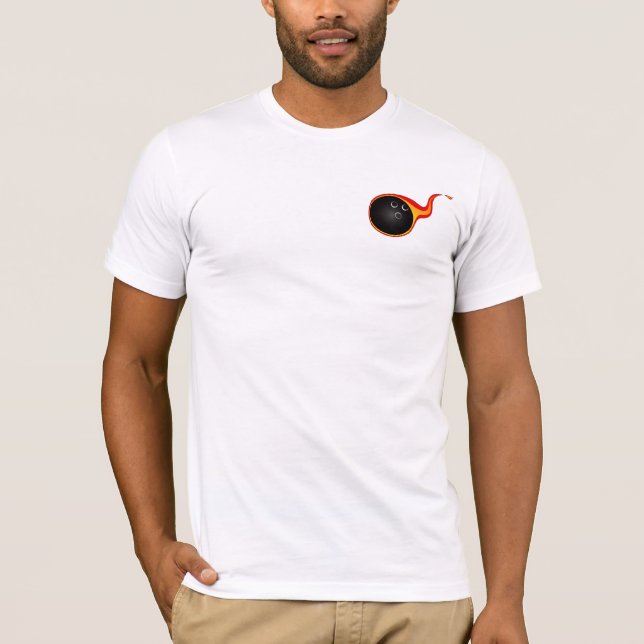 camiseta de boliche - logo (Anverso)