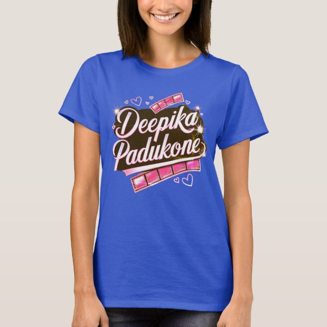 Camiseta de bollywood de Deepika Padukone (Anverso)