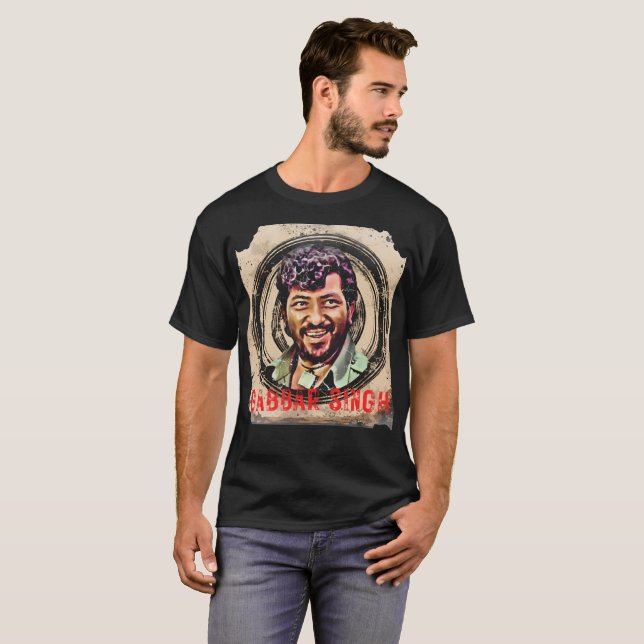 Camiseta de Bollywood de Gabbar Singh (Anverso completo)