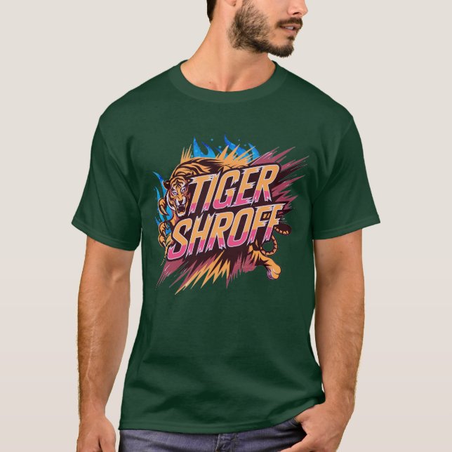 Camiseta de Bollywood de Tiger Shroff (Anverso)