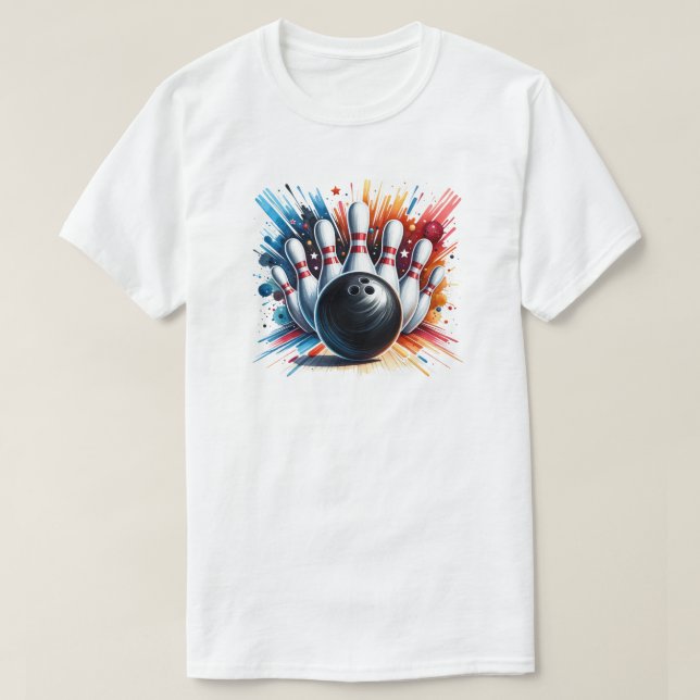 Camiseta de Bolos (Diseño del anverso)