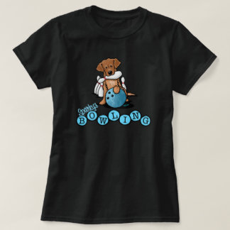 Camiseta de bolos de Golden Retriever de KiniArt
