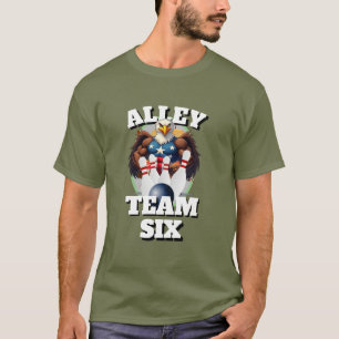 Camiseta de bolos divertida para hombres ALLEY TEA