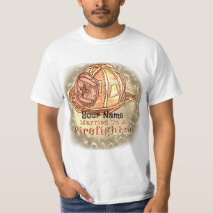 Camiseta de bombero casada