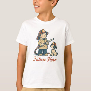 Camiseta de Bombero del Futuro Adorable
