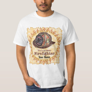 Camiseta de bombero voluntario