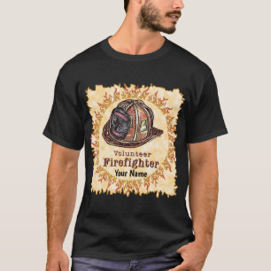 Camiseta de bombero voluntario