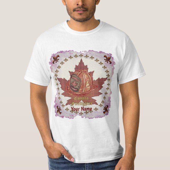 Camiseta de bomberos de Canadá (Anverso)