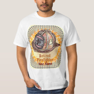 Camiseta de bomberos retirada