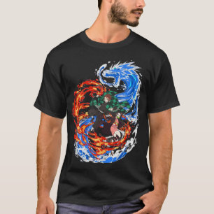 camiseta de bomberos y asesinos de demonios