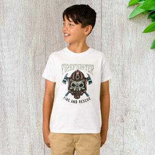 Camiseta De Bomberos Y Rescate