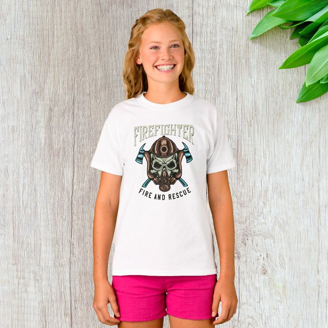 Camiseta De Bomberos Y Rescate (Subido por el creador)