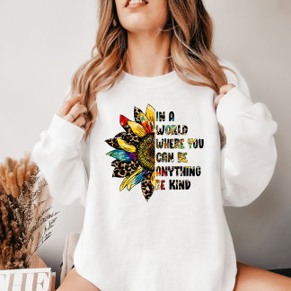 Camiseta de bondad, sudadera de mujeres de buena v