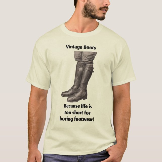 Camiseta de boots vintage (Anverso)
