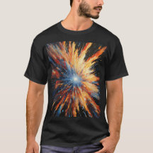 Camiseta de bostezo de color