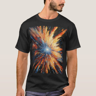Camiseta de bostezo de color