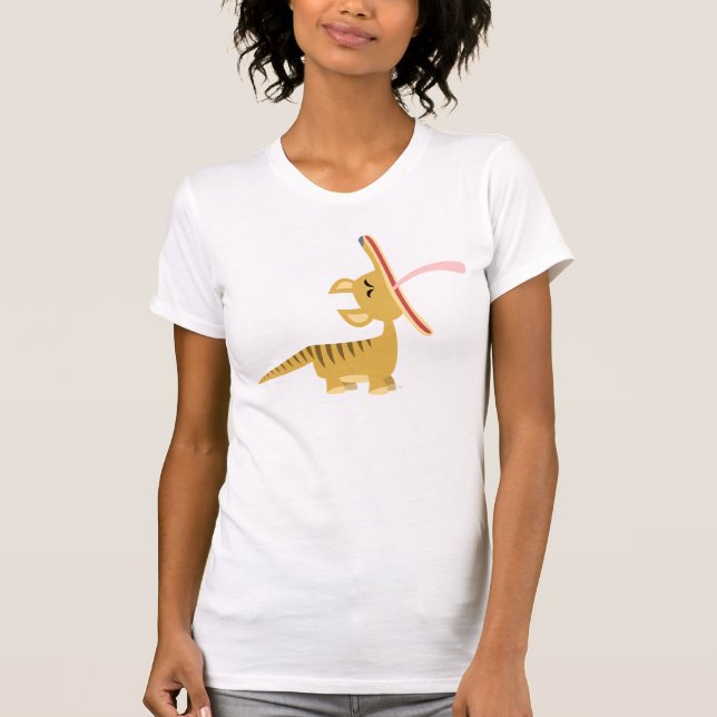Camiseta de bostezo de las mujeres del Thylacine (Anverso)