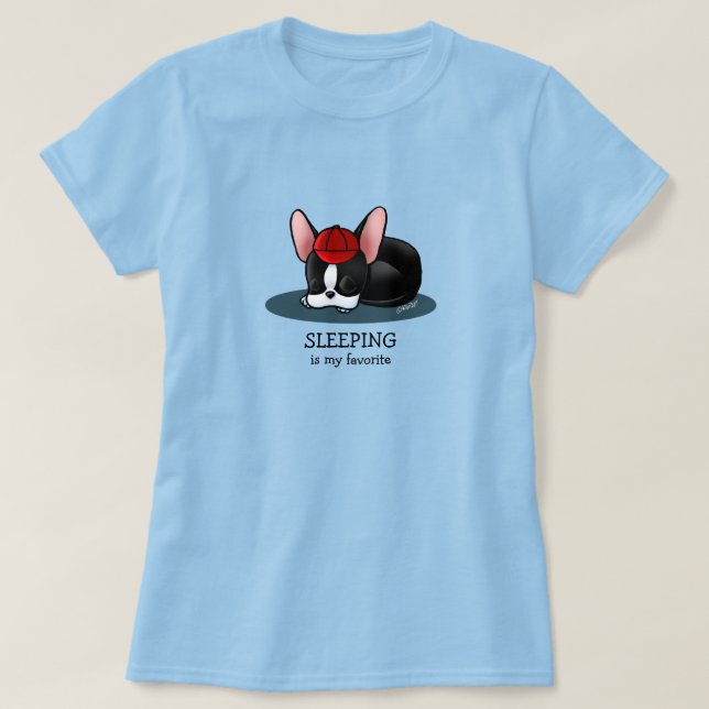 Camiseta de Boston Terrier (Diseño del anverso)