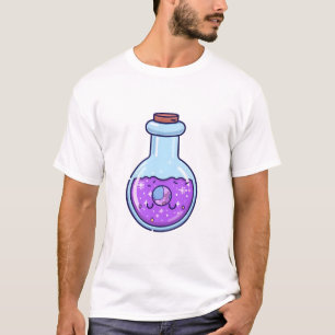 Camiseta de botella de poción de galaxia mágica li