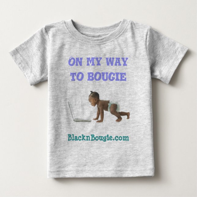 Camiseta de Bouge del bebé (Anverso)