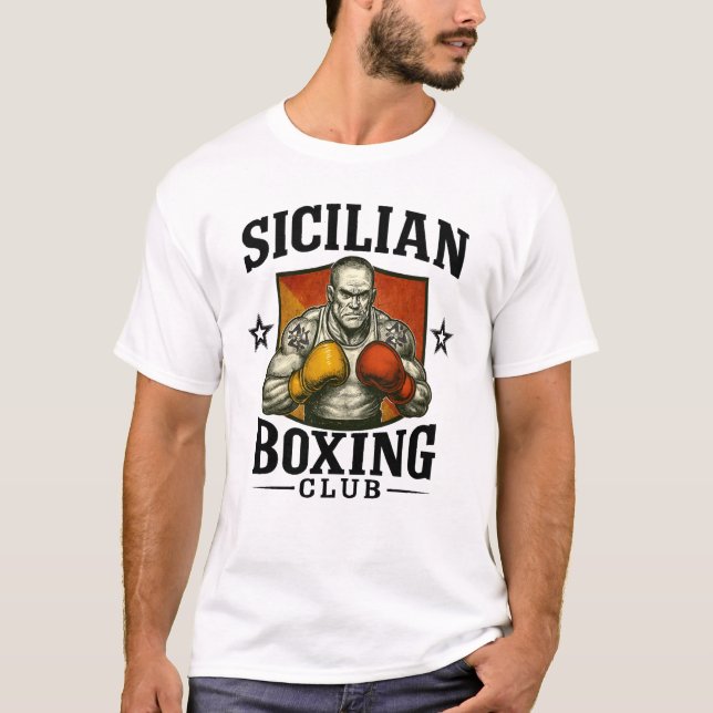 Camiseta de boxeo siciliana (Anverso)