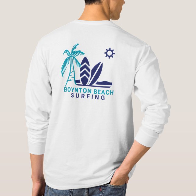 Camiseta de Boynton Beach para hombres en Florida (Reverso)