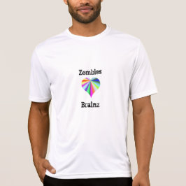 Camiseta de Brainz del corazón de los zombis