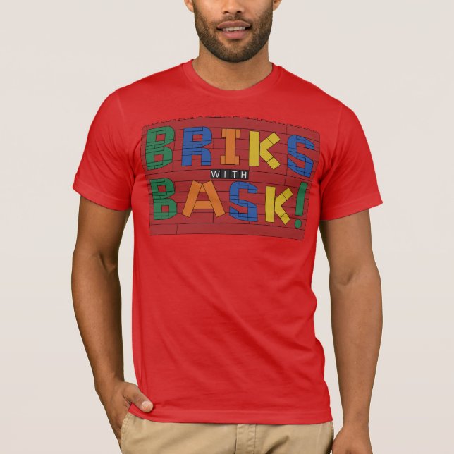 Camiseta de Briks con Bask! (Anverso)