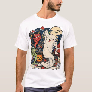 Camiseta de broma de disfraz de Halloween de Ittan