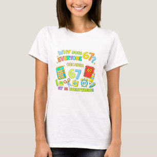 Camiseta de broma de números de matemáticas divert