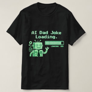Camiseta de broma de papá de IA Regalo de padre di