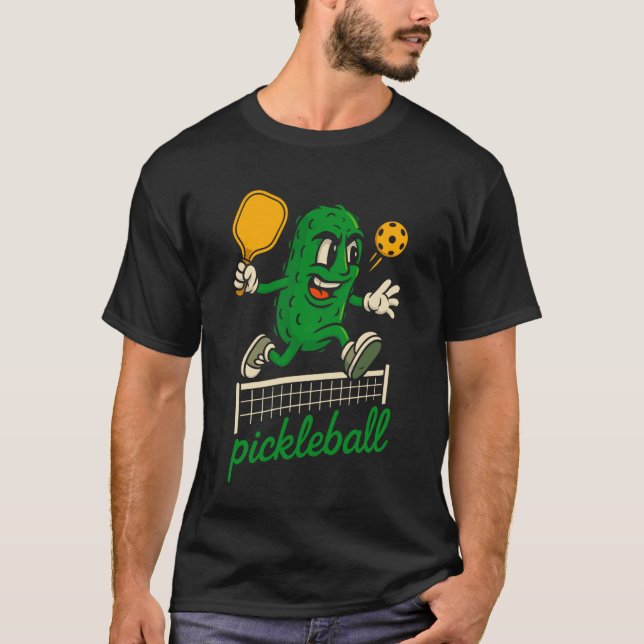 Camiseta de broma de pickleball Dill con eso Equip (Anverso)
