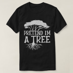 Camiseta de broma divertida de árbol para personas