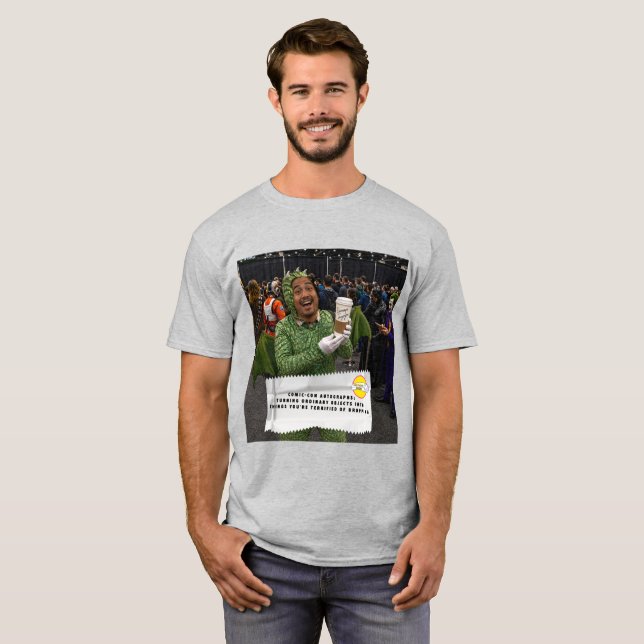 Camiseta de bromas de envoltorios de chicle Comic  (Anverso completo)