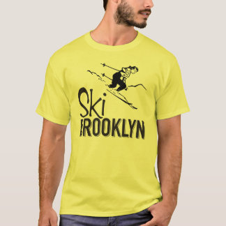 Camiseta de Brooklyn del esquí