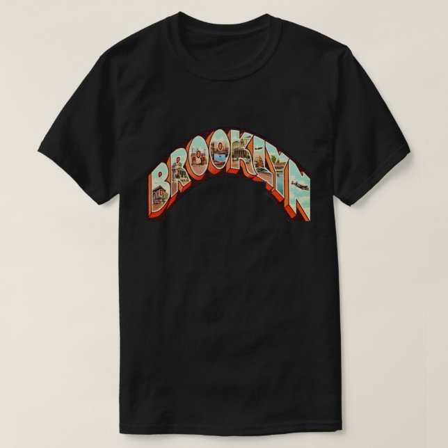 Camiseta de Brooklyn Nueva York (Diseño del anverso)