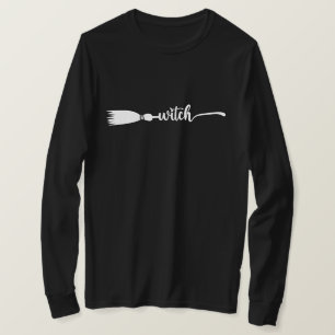 Camiseta De Broomstick De Brujas