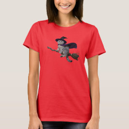 Camiseta de Bruja Adorable British Shorthair