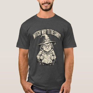 Camiseta de Bruja Camino a los Dulces