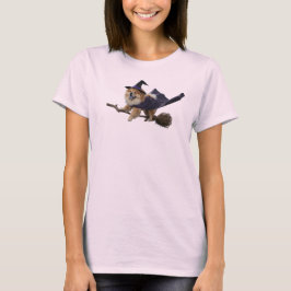 Camiseta de Bruja Chow Chow Adorable