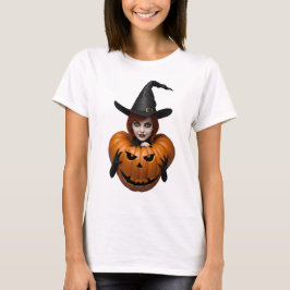 Camiseta de bruja de Halloween