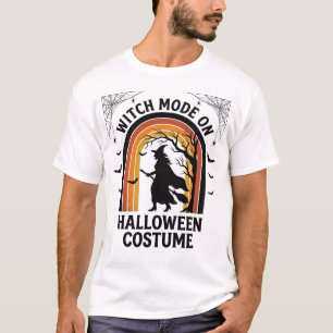 Camiseta de Bruja de Halloween Disfraz Divertido G
