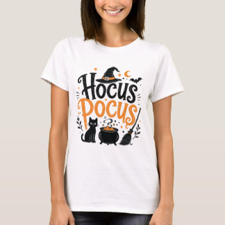 Camiseta de bruja de Halloween Hocus Pocus